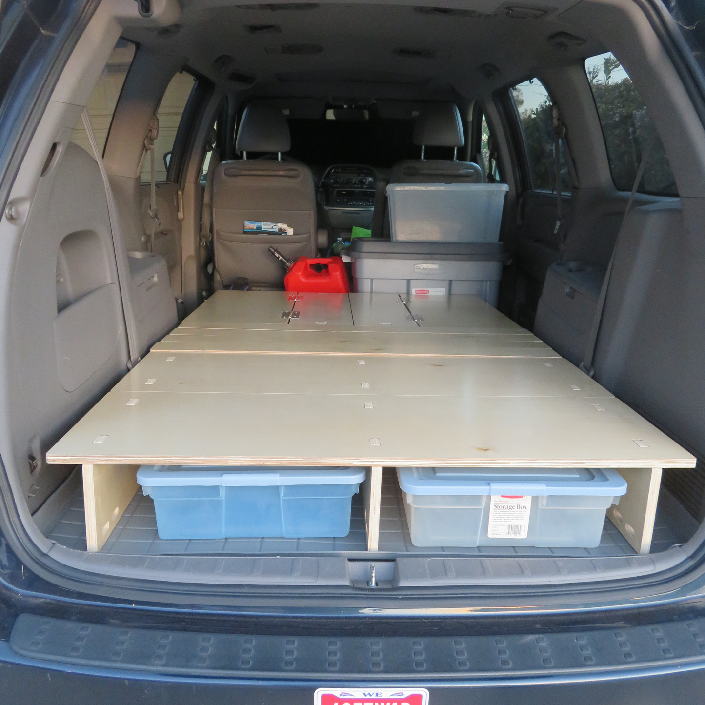 Honda Odyssey Sleeping Platform