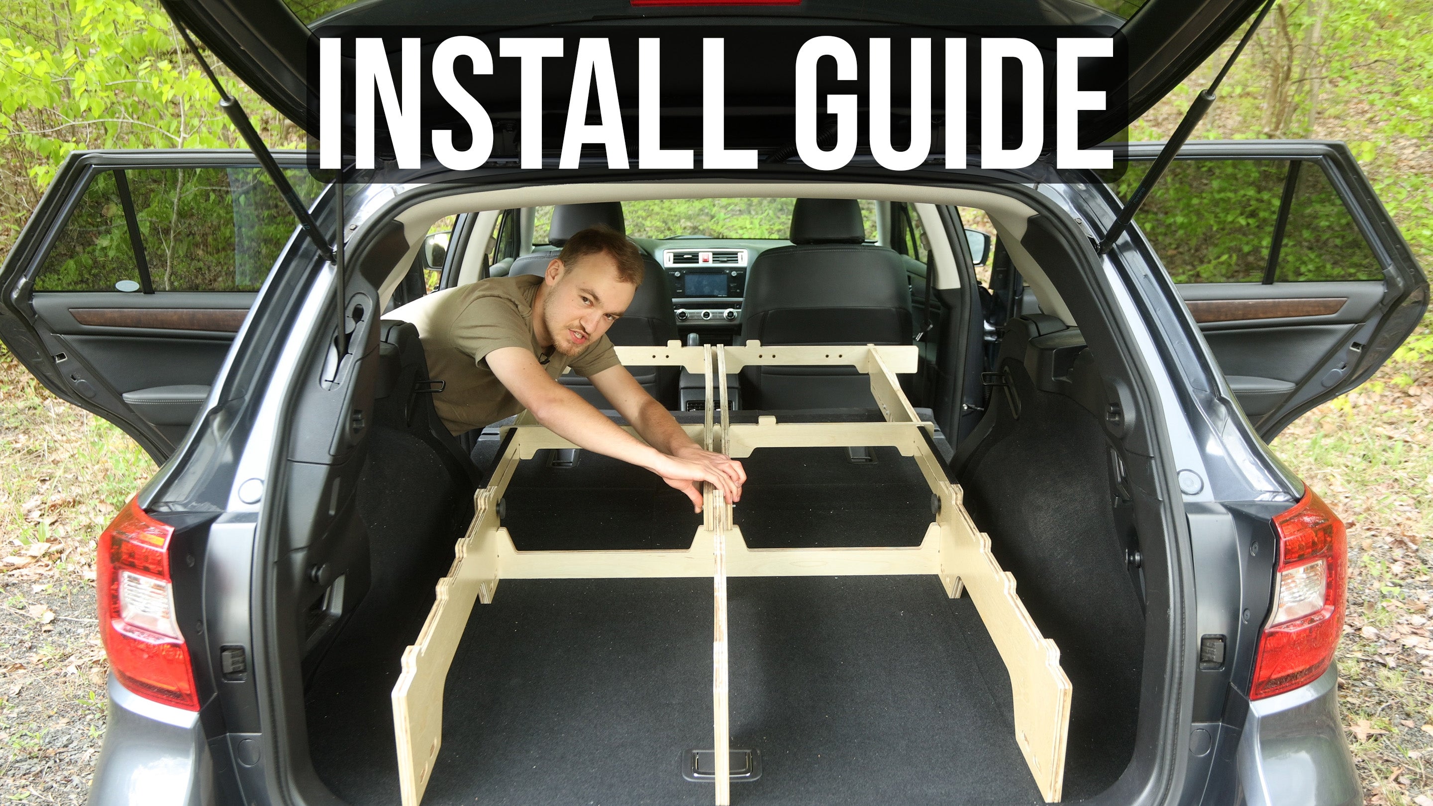 Load video: Watch this this simple install guide to assemble your CarToCamp Sleeping Platform and get ready to go camping!