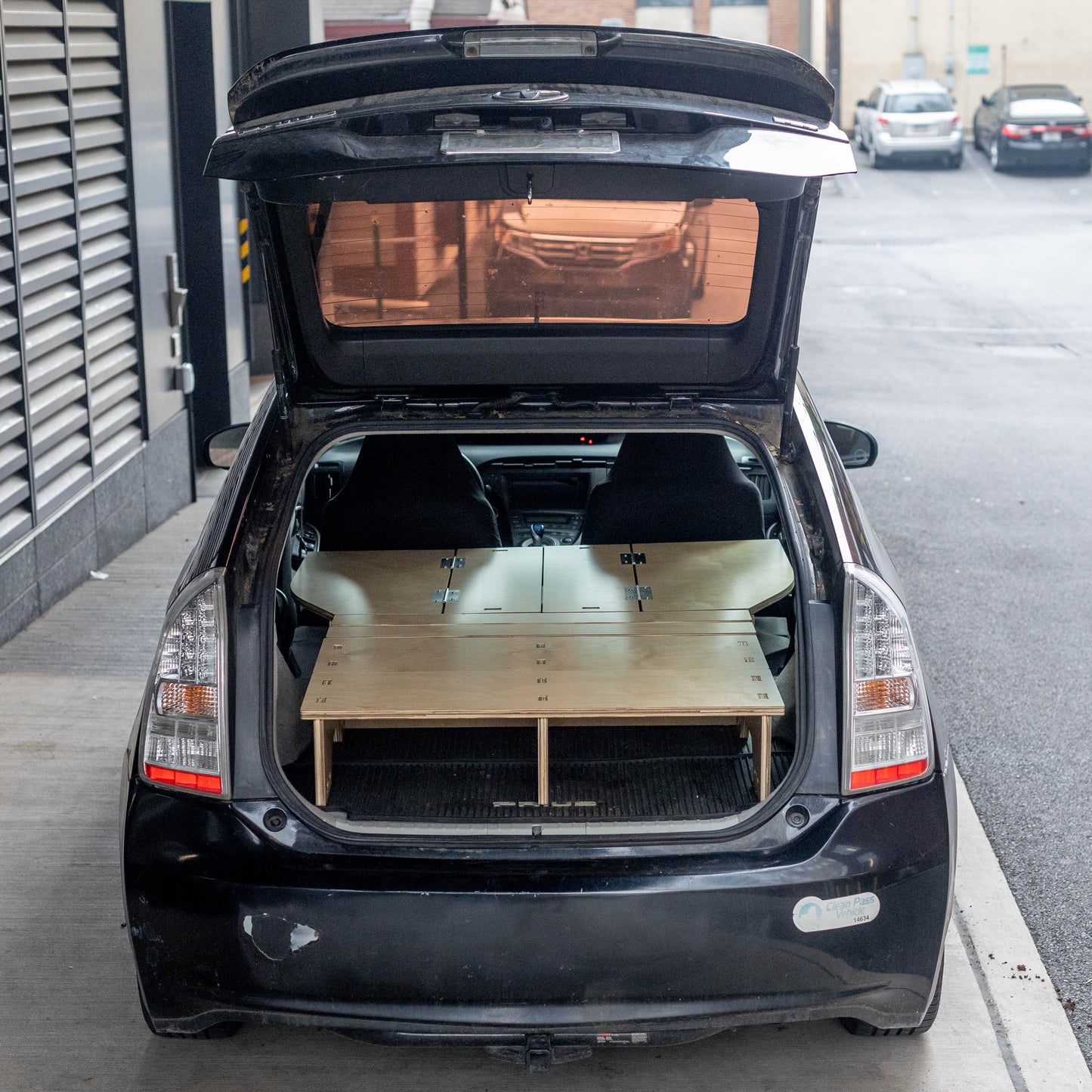 Toyota Prius Sleeping Platform