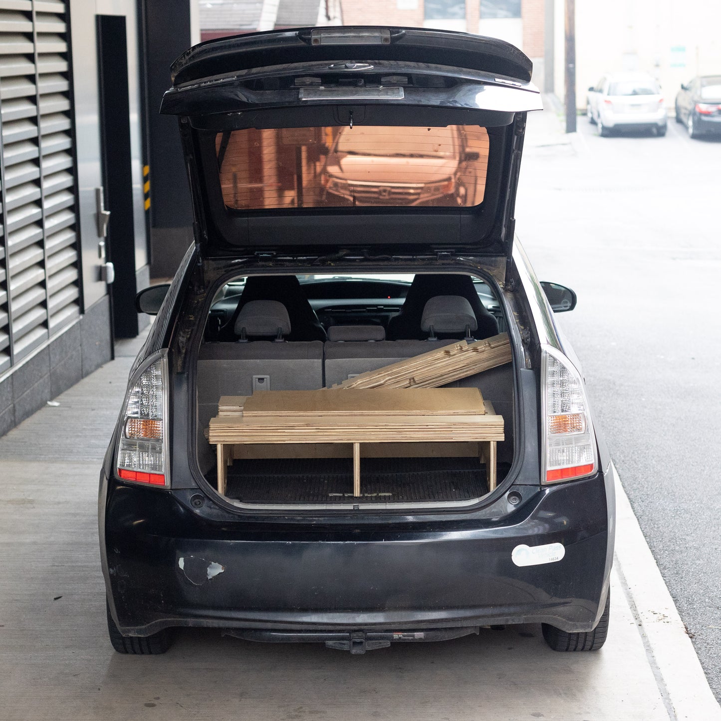 Toyota Prius Sleeping Platform