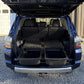 CarToCamp Drawer System in a Toyota 4Runner with both drawers pulled out and the back seats up